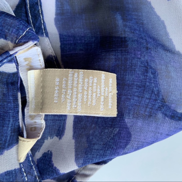 { Banana Republic Factory } Semi-Sheer Tank Sz S - Picture 4 of 5